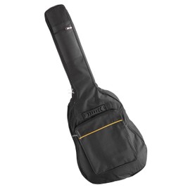 vhbw Electric Guitar Bag - Guitar Bag with Shoulder Straps, Yellow Black, 105 x 35 x 8 cm, Black / Yellow, Bag