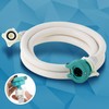 2M One-Touch Washing Machine Water Supply & Extension Hose Washing Machine Hose 2M
