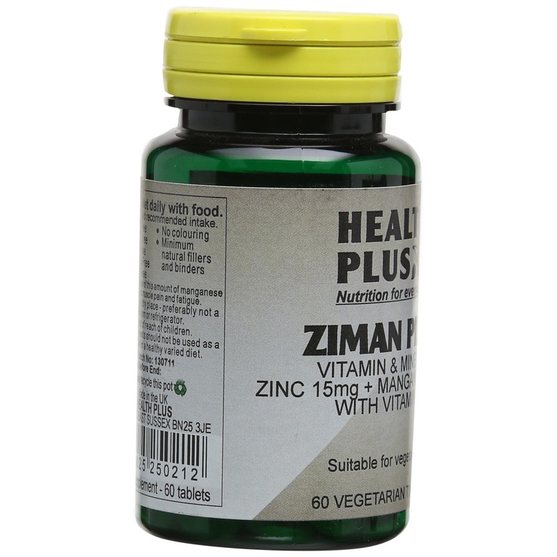 Health Plus Ziman Plus Mineral Supplement - 60 Tablets