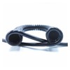 1PC Spring Spiral Black Cable 2-Cores 24/22/20/18/17AWG Stretchable Wire Shrinkable