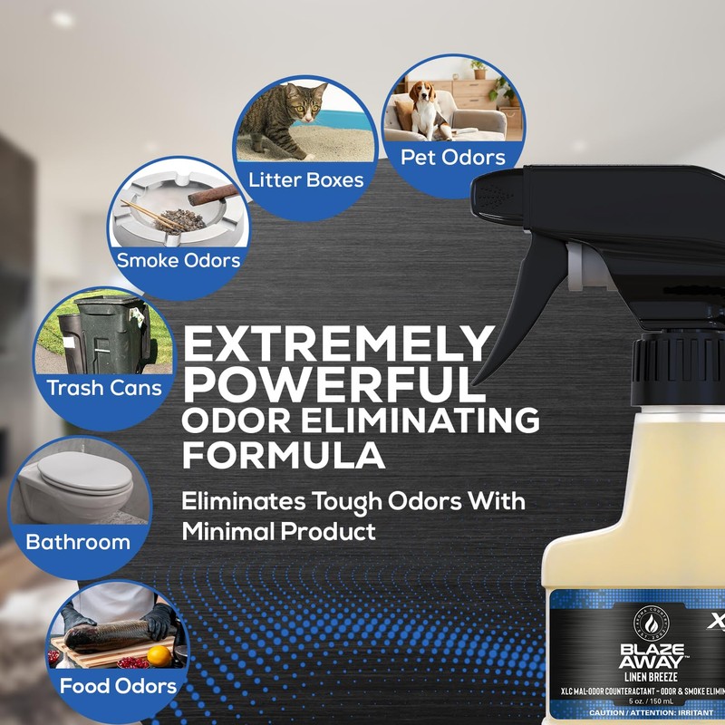 Blaze Away Commercial Air Freshener & Odor Eliminator for Strong