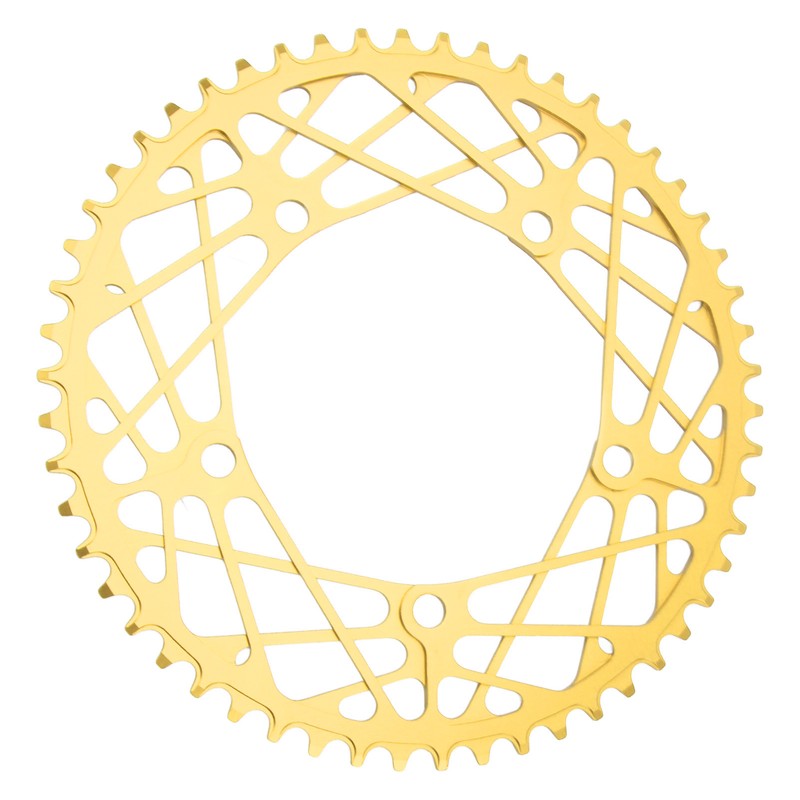 Bike Chainring 54T Aluminum Alloy High Strength Lightweight Anodized Folding