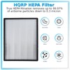 HQRP 2-Pack Filter Kit Compatible with Alexapure Breeze 3049 AP-B102