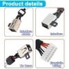 ZHUROUPU 2 Pcs DC Power Jack Charging Port Socket Plug