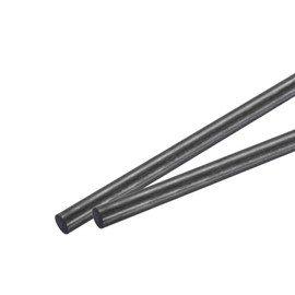 QUARKZMAN Pack of 2 Carbon Fibre Rods, 10 mm x 150 mm for RC Aeroplane DIY Tool Wing Tube Quadcopter Arm