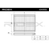 RIDEX Cabin Air Filter 424I0052 i30 (FD) CEE'D (JD) 20