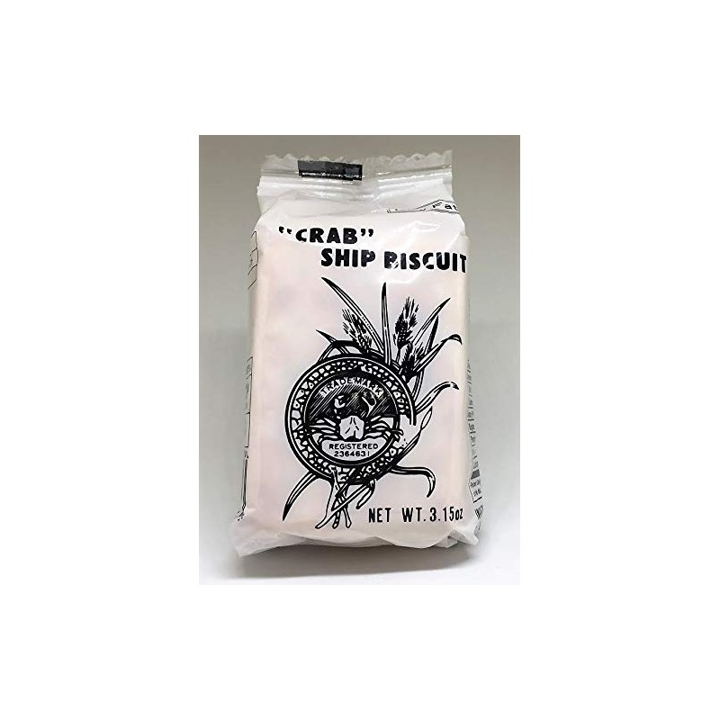 Crab Ship Biscuit 3.15 oz 1 Box=20 packs (Product of