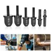 Saipor 6PCS Swaging Tool Drill Bit Set Copper Pipe Flaring