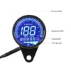 66mm Universal Digital LED Tachometer Speedometer Fuel Gauge Oil Level