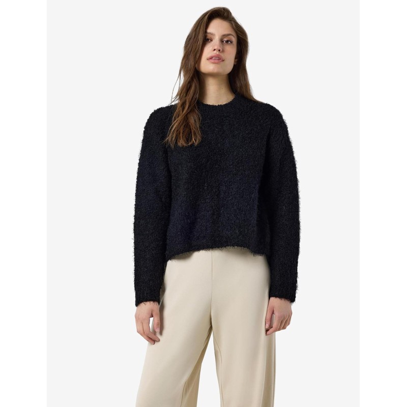 Noisy may Women's Nmsassy L/S O-Neck Knit FWD Noos Pullover,
