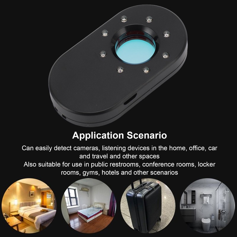 Wireless Signal Detector Sensitive Portable Infrared Camera Bug Finder for