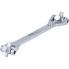 BGS 1012 8-in-1 Special Oil Drain Plug Wrench, Silver, 270