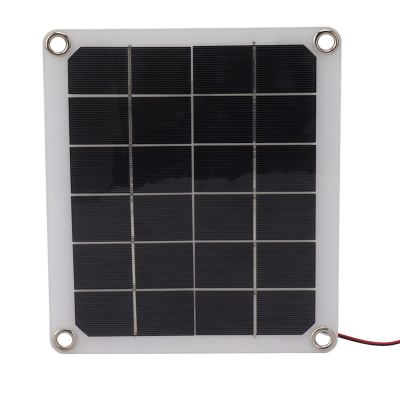 10W Solar Panel Exhaust Fan Waterproof Solar Powered Attic Ventilator