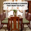 SINOSSO Thickened 2.5" Dining Chair Cushions, Soft Blended High Density