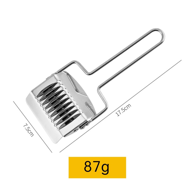 1 Pack Stainless Steel Noodle Cutter,Noodle Lattice Roller Pasta Spaghetti