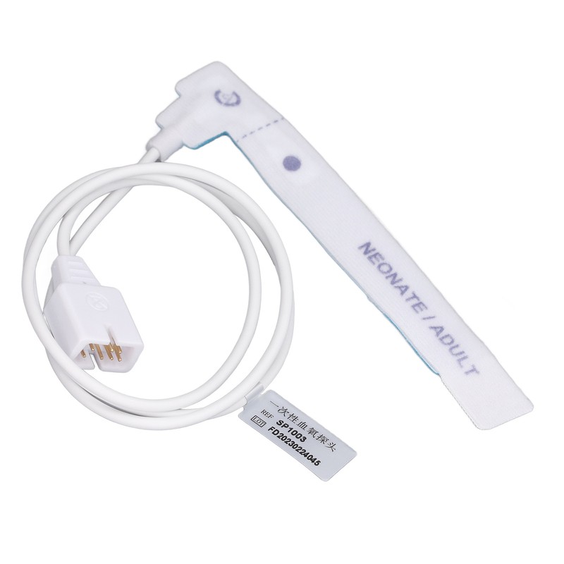 Neonatal Adult Spo2 Sensor for Mindray Disposable 0.9m Cable 7P