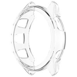 FanTEK Compatible with Garmin Forerunner 165/165 Music Smart Watch TPU Cases, Soft Frame Protective Cover Scratch Resistant Shock Absorbing Case, Clear