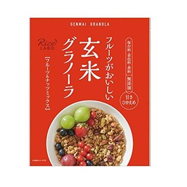 Happiness Rice Grain Brown Rice Granola Fruit & Nuts, 8.8 oz (250 g) x 3 Bags