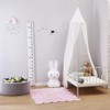 Bed Canopy for Children,Chiffon Princess Mosqutio Net for Bedroom Decoration(Basic,White)