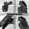 NIRIAHO Tactical Universal Duty Holster Extended Support Holder with Tourniquet