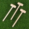 KESYOO Hammer Toy, Wooden Hammer, Mallet, Minaret, Ornament, Gavel, Wood
