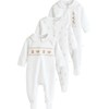 NEXT 100% Cotton Pyjamas Pack of 3, White