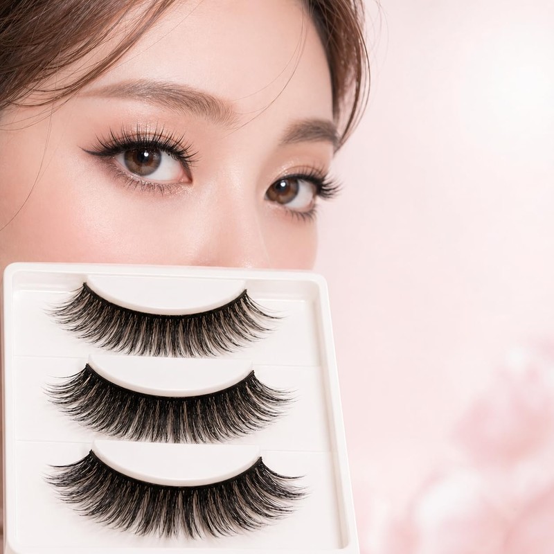False Eyelashes Mink 5D 5 Layers False Eyelashes Set of