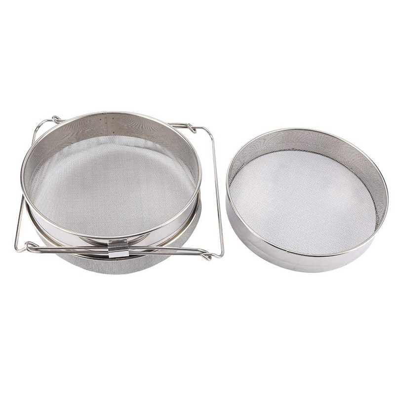Honey Strainer, Honey Extractor Equipment Stainless Steel Beekeeping Equipment Tool