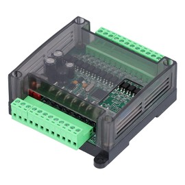 PLC Controller, 12V PLC Control Board Industrial Programmable Logic Controller Module Accessory Part, 12 Point Input 12 Transistor Output(3#)