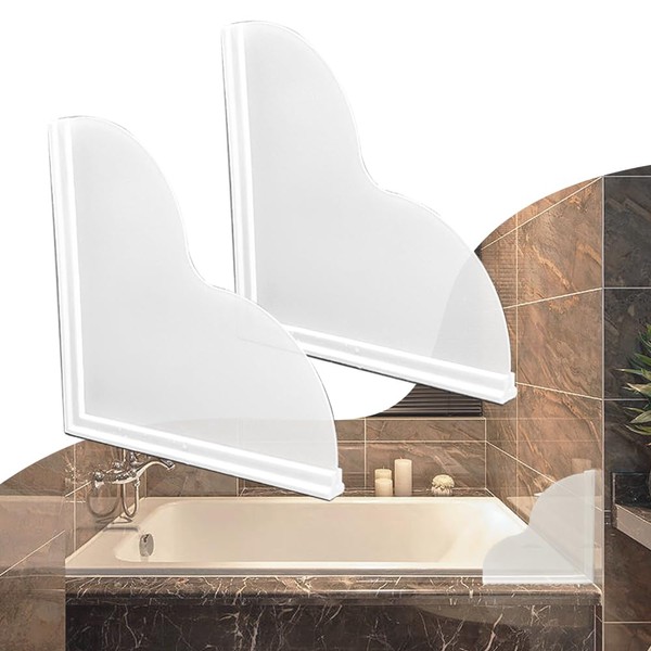 Spidfee Spidfee Shower Splash Guard Kit, Large Splash Guards for