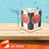 BASKETBALL POPCORN BOXES (24PC) - Party Supplies - 24 Pieces