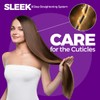 Sleek Shampoo and Conditioner Set with Straightening Gel for Sleek