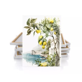 Twisted R Design 11x14 Isle of Capri Lemon Tree Canvas Print Wall Art