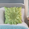 Bella's Giftshop 3D Sunflower Decorative Throw Pillow Covers for Bed