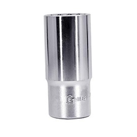 Genius Tools 437841 1/2" Dr. 41mm 12-pt. Deep Hand Socket