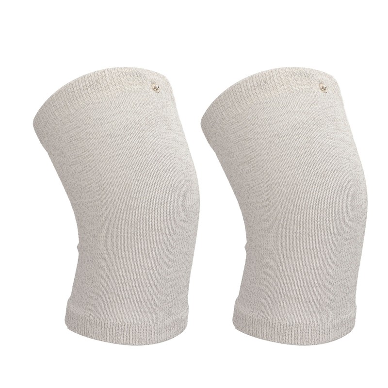 1 Pair Silver Fiber Electrode Knee Pads Injury Recovery Joint