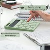 EooCoo Large Size Basic Standard Calculator, Office Desk Accessories, 12