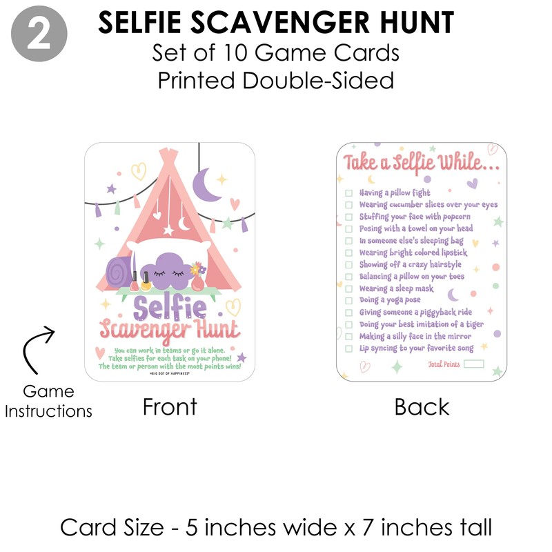 Big Dot of Happiness Pajama Slumber Party - 4 Girls