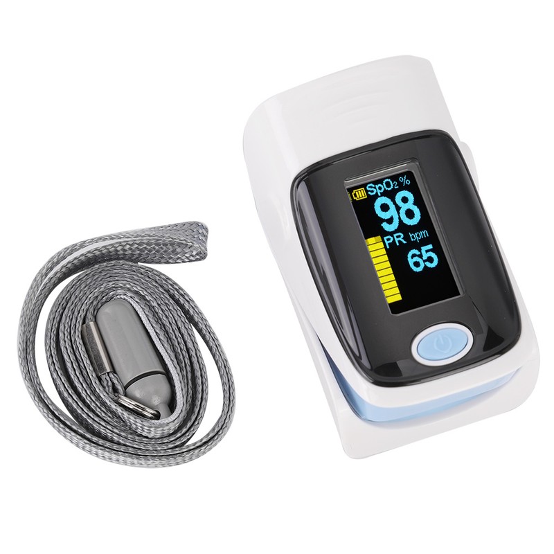 0.96in Finger Pulse Blood Saturation Oxygen Meter Oximetry Tester Heart