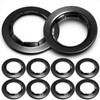 10 Pack Push on Dolly Wheel Lock Washers Fits 5/8