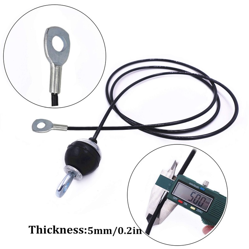 J Bryant Fitness Gym Replacement Cable Fitness Pulley Thick 5mm