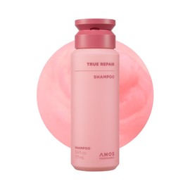 AMOS PROFESSIONAL True Repair Shampoo l Champú antiencrespamiento y suavizante con ceramida, para cabello seco y dañado, 5.9 onzas líquidas