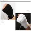 BODYMAKER KD009 Super Fist Supporters, 1 Pair, White, M, Protector,
