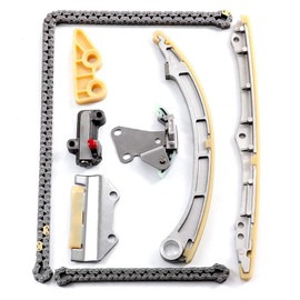 GDSMOTU Engine Timing Chain Parts Kit W/Tensioner Guide Rails Fits for H-onda Civic 2.0L 2002-2009 for Acura RSX 2.0L 2002-2006 Replace TS21830