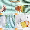 AOCEAN 4 Pcs Blind Cleaner Duster Tool 7-Finger Dusting Cleaner
