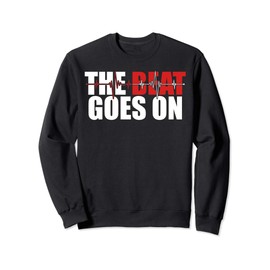 Heart Disease Awareness Beating Heart Design Sweatshirt