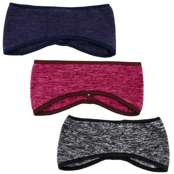 TOVINANNA 3pcs Warm Ear Protection Headband Elastic Comfortable and Stylish