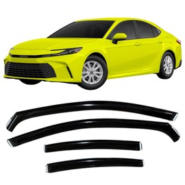 2025 2026 in-Channel Rain Guards for Toyota Camry Side Window Visor Deflectors LE SE XLE XSE