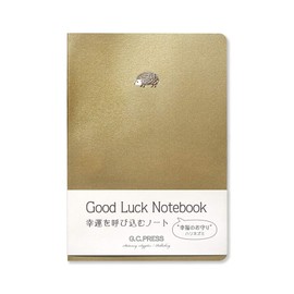 G.C.PRESS Design Notebook, B6, Hedgehog, 7.2 x 5.0 inches (182 x 128 mm), 160 Pages [751-01]