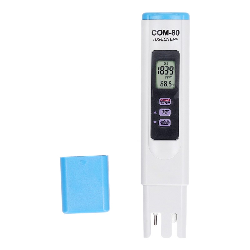 Water Testing Pen Multifunctional PH TDS EC Temperature Portable Automatic